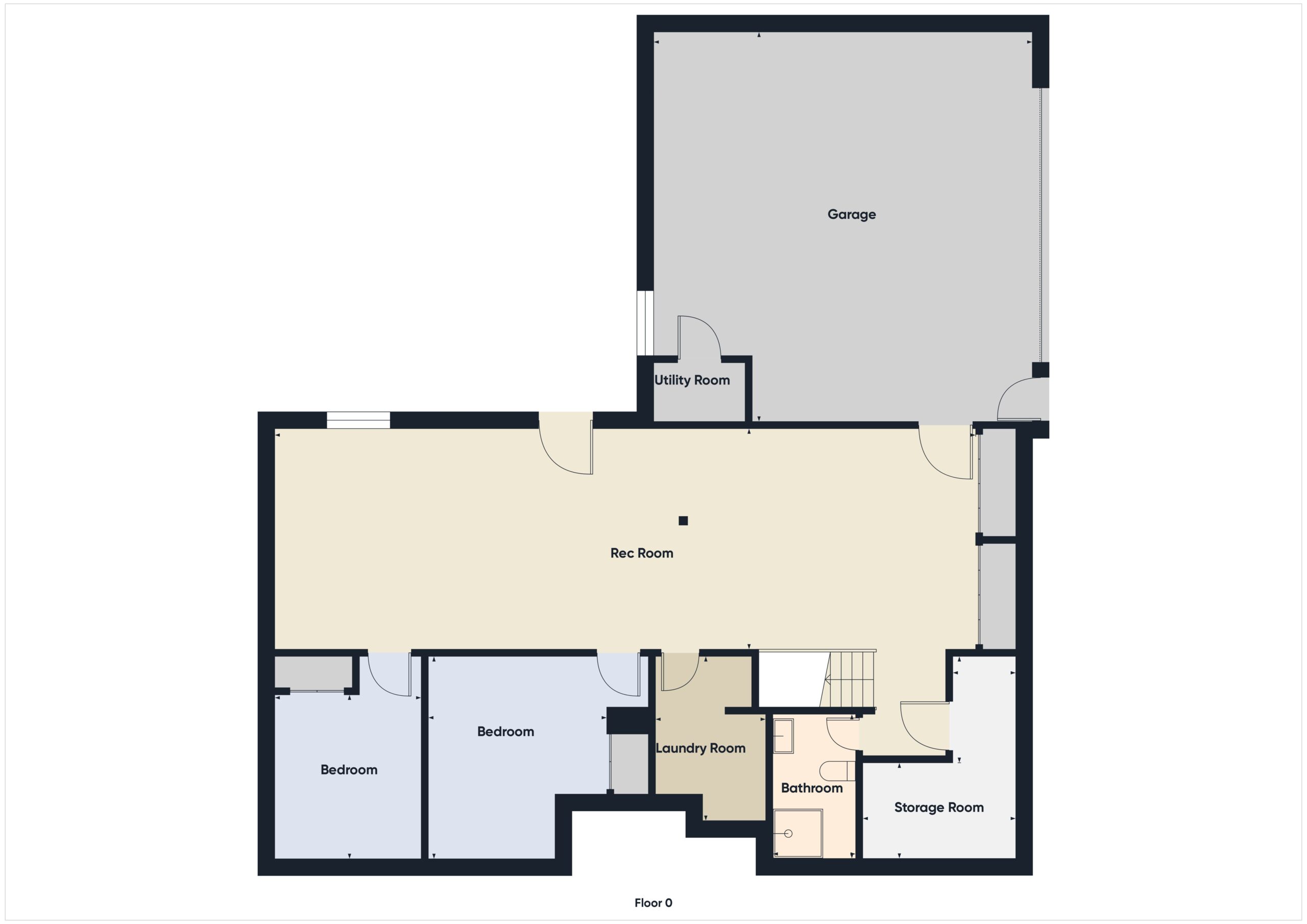 Lower Level Floor Plan