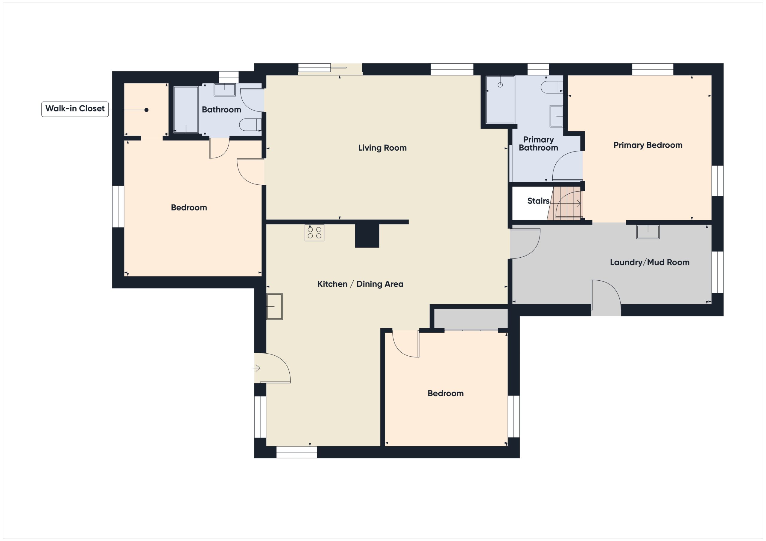 main level floor plan
