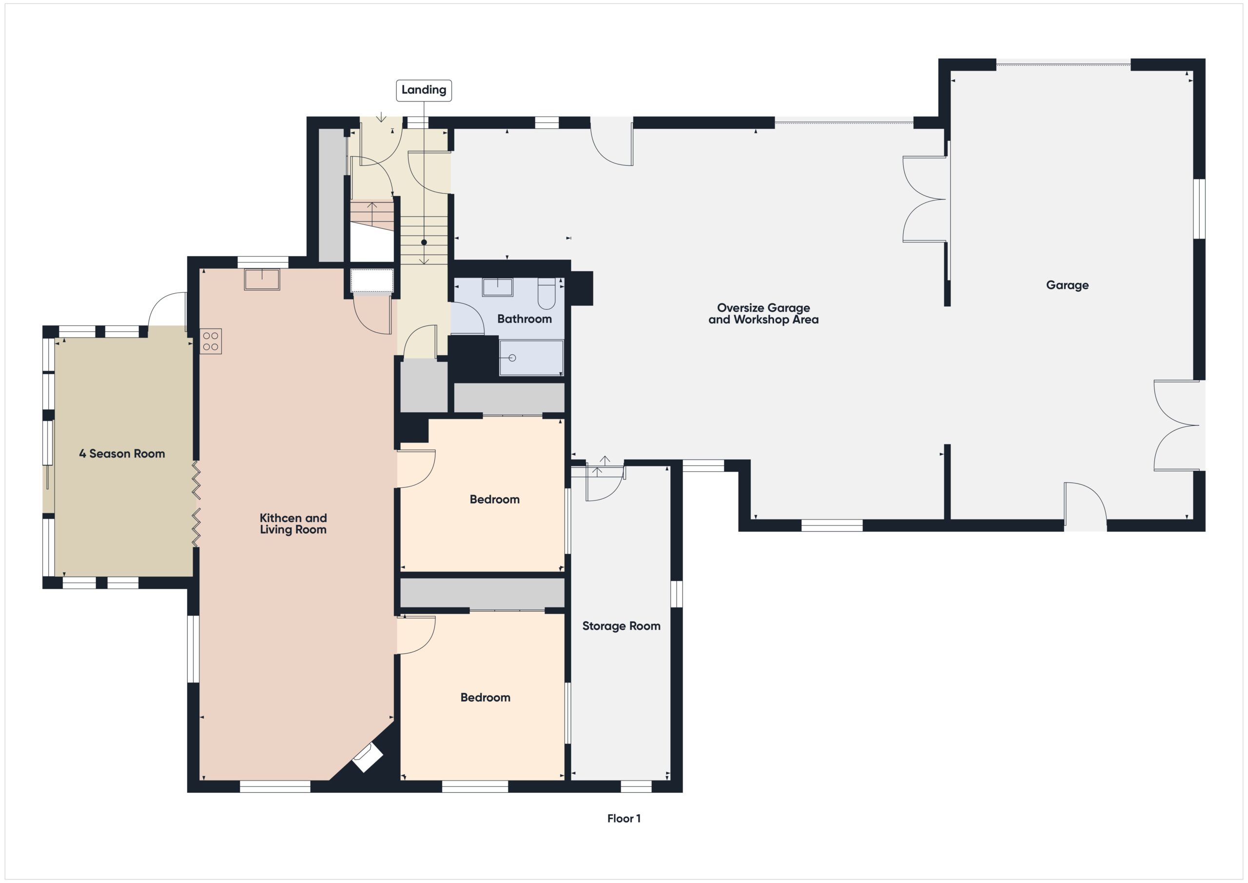 Floor Plan - Main Level
