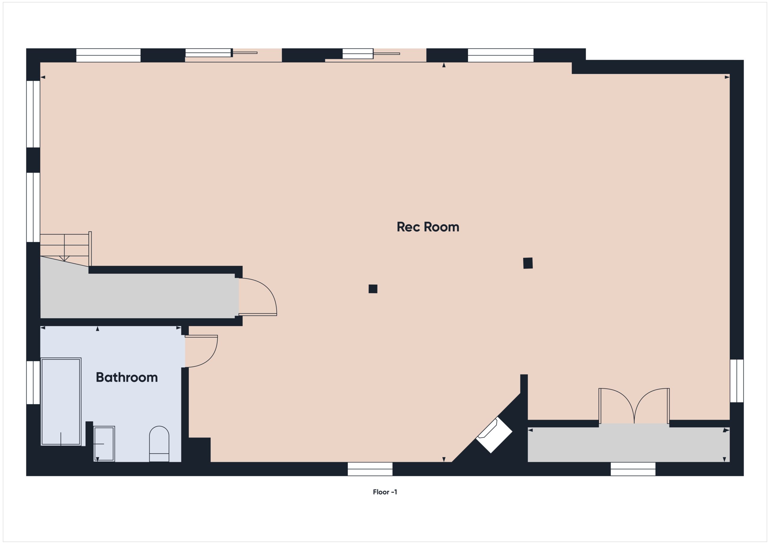 Lower Level Floor Plan