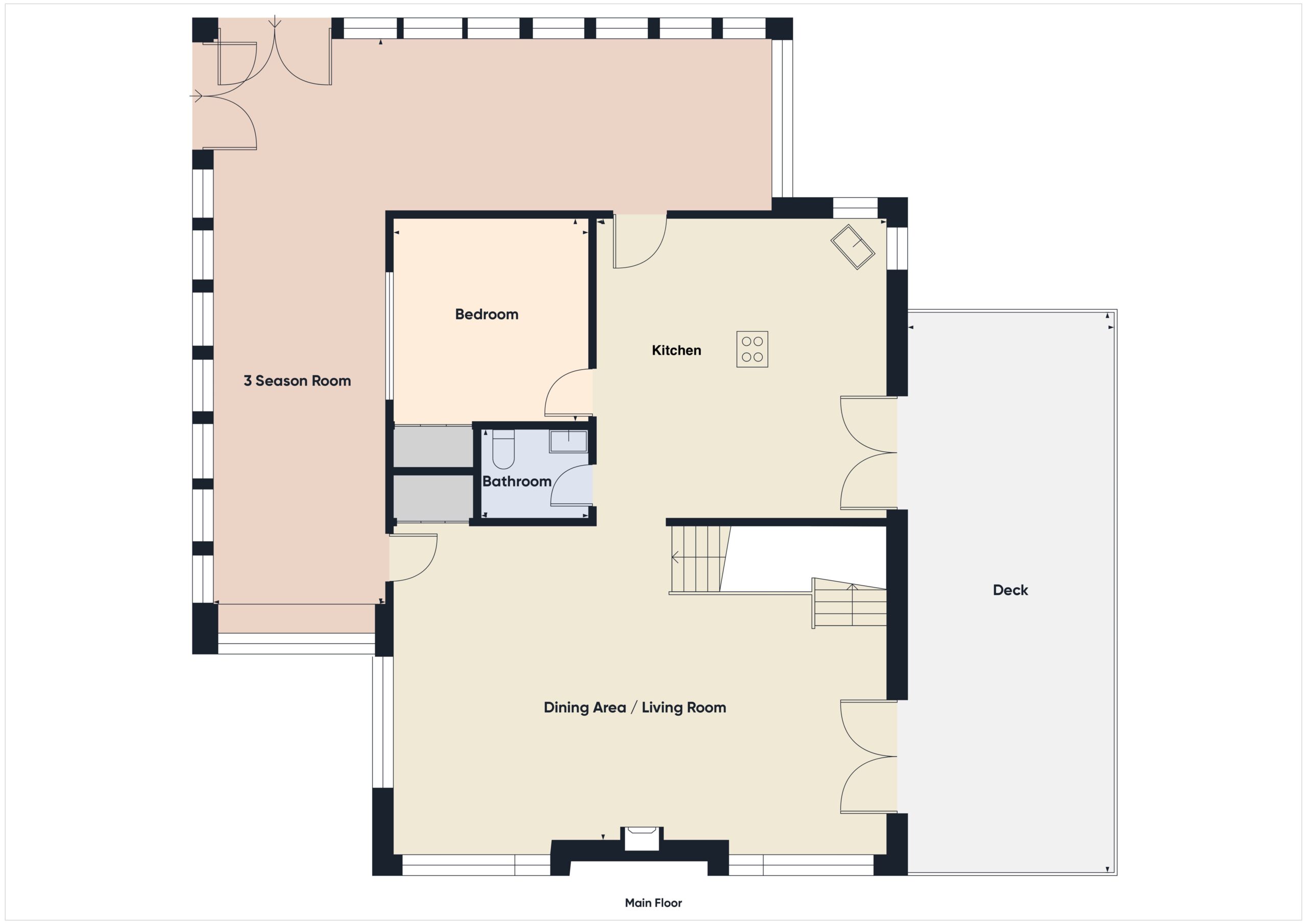 Main Level - Floor Plan
