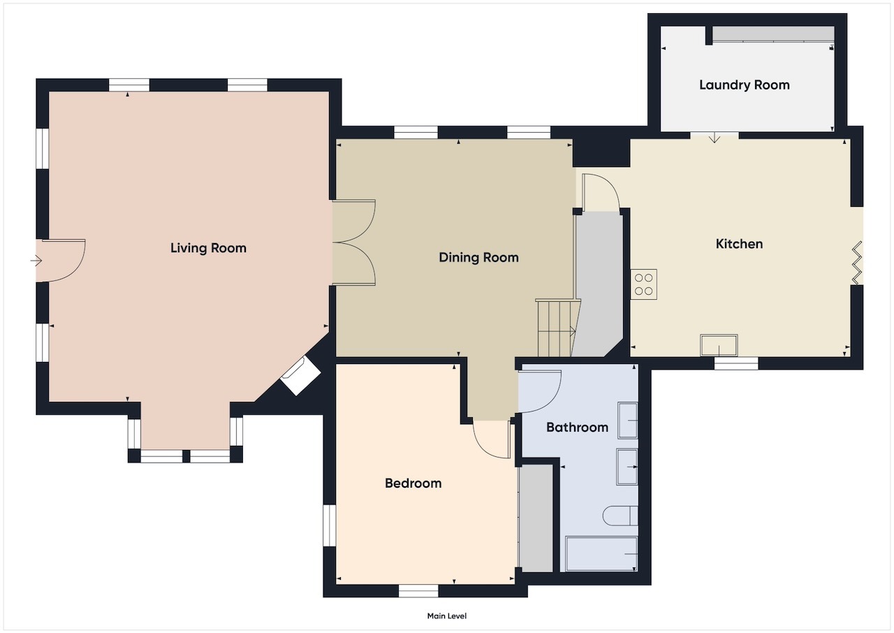 Main Level - Floor Plan