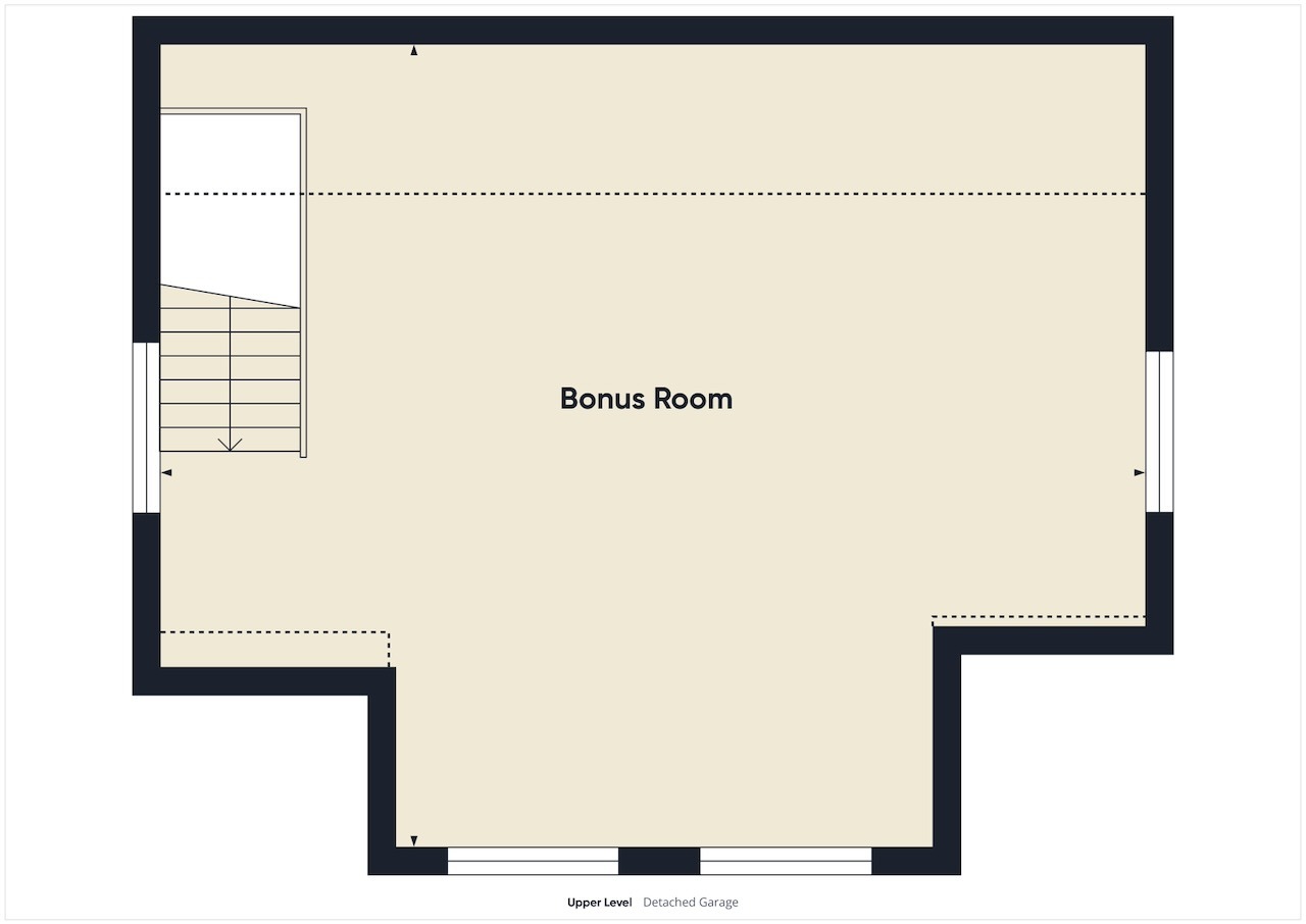 bonus space above garage